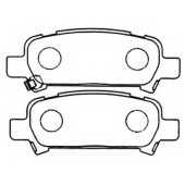 Колодки тормозные дисковые | зад | <b>ASVA AKD-1282</b>