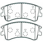 Комплект тормозных колодок, дисковый тормоз <b>ASVA AKD1290</b>