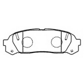 Колодки тормозные дисковые задние <b>ASVA AKD1409</b>