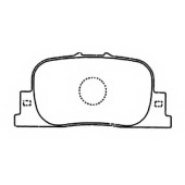 Колодки тормозные дисковые задние <b>ASVA AKD1431</b>