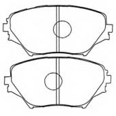 Колодки тормозные дисковые передние <b>ASVA AKD1447</b>