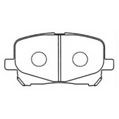 Колодки тормозные дисковые передние <b>ASVA AKD1448</b>