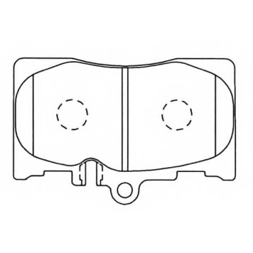 Колодки тормозные дисковые | перед | <b>ASVA AKD-1455</b>
