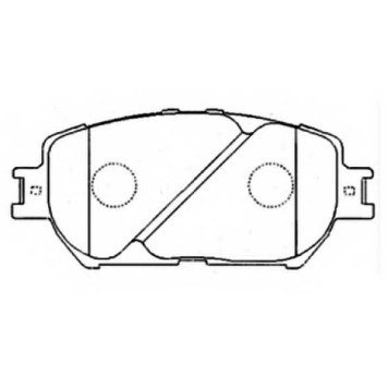 Колодки тормозные дисковые передние AKD-1479 <b>ASVA AKD1479</b>