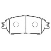 Колодки тормозные дисковые передние <b>ASVA AKD1480</b>