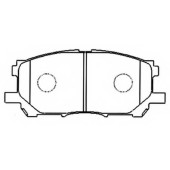 Колодки тормозные дисковые передние <b>ASVA AKD1497</b>