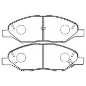 Колодки тормозные дисковые передние <b>ASVA AKD2452</b>
