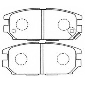 Колодки тормозные дисковые задние <b>ASVA AKD3272</b>