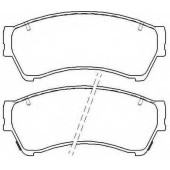 Колодки тормозные дисковые | перед | <b>ASVA AKD-5806</b>