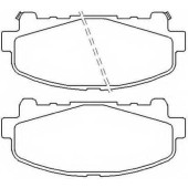 Колодки тормозные дисковые передние <b>ASVA AKD8014</b>