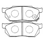Колодки тормозные дисковые передние <b>ASVA AKD8263</b>