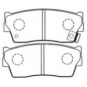 Колодки тормозные дисковые передние <b>ASVA AKD9298</b>