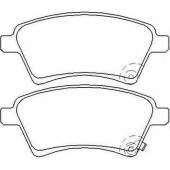 Колодки тормозные дисковые передние <b>ASVA AKD9803</b>