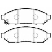 Колодки тормозные дисковые передние <b>ASVA AKDEB326</b>