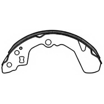 Колодки тормозные барабанные задние <b>ASVA AKS0032</b>