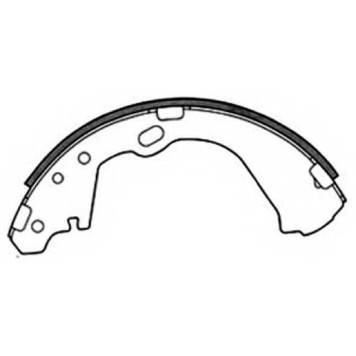 Колодки тормозные барабанные задние <b>ASVA AKS1193</b>