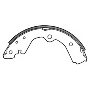 Колодки тормозные барабанные задние <b>ASVA AKS1198</b>