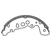 Колодки тормозные барабанные <b>ASVA AKS-2011</b>