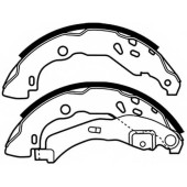 Колодки тормозные барабанные задние <b>ASVA AKS2014</b>