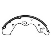 Колодки тормозные барабанные задние <b>ASVA AKS3388</b>