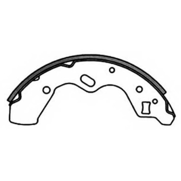 Колодки тормозные барабанные задние <b>ASVA AKS3388</b>