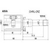 Шрус внутренний | лев | <b>ASVA CHRIL-CRZ</b>