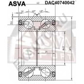 Подшипник ступичный (40x74x42x42) <b>ASVA DAC40740042</b>