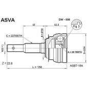 Шрус внешний <b>ASVA DW-006</b>