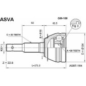 Шрус внешний <b>ASVA GM-109</b>