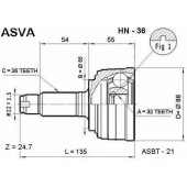 Шрус наружний 32x55x26 [12] <b>ASVA HN36</b>