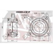 Ступица 12 <b>ASVA HNWHCE1F</b>