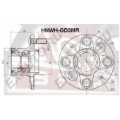 Ступица <b>ASVA HNWHGD3MR</b>