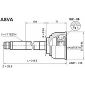 Шрус наружный 25x53x17 [12] <b>ASVA ISZ06</b>