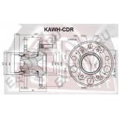 Ступица задняя (1021602204021300021468, китай) 12 <b>ASVA KAWHCDR</b>