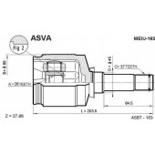 Шрус внутренний 26x45x37 12 <b>ASVA MEIU163</b>