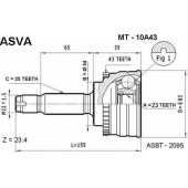Шрус внешний <b>ASVA MT-10A43</b>