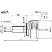 Шрус наружный 21x54x25 <b>ASVA MT39</b>