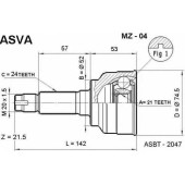 Шрус (гарантия 12 месяцев) [12] <b>ASVA MZ04</b>