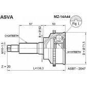 Шрус наружный 19x52x24 [12] <b>ASVA MZ14A44</b>