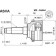 Шрус наружный 22x56x26 12 <b>ASVA MZ24A44</b>