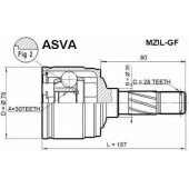 Шрус внутренний левый 30x35x28 [12] <b>ASVA MZILGF</b>