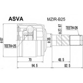 Шрус внутренний | прав | <b>ASVA MZIR-B25</b>
