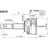 Шрус наружный 32X56X27 [12] <b>ASVA NS57A44</b>