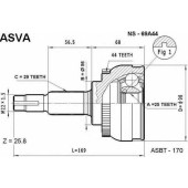 Шрус наружный 25x56x29 <b>ASVA NS69A44</b>