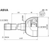 Шрус наружный 28x60x31 12 <b>ASVA NS73</b>