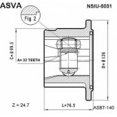 Шрус внутренний 32x126 <b>ASVA NSIU5031</b>