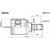 Шрус внутренний 23X40X24 [12] <b>ASVA NSIUP12</b>