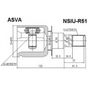 Шрус внутренний 12 <b>ASVA NSIUR51</b>