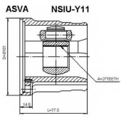 Шрус внутренний 27x101 [12] <b>ASVA NSIUY11</b>