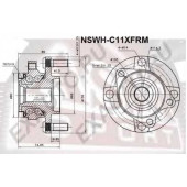 Ступица <b>ASVA NSWHC11XFRM</b>